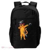 Dabbing Spooky Pirate Cat Halloween Costume Great Gift Backpack thumb 0