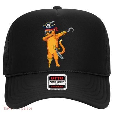 Dabbing Spooky Pirate Cat Halloween Costume Great Gift Hat