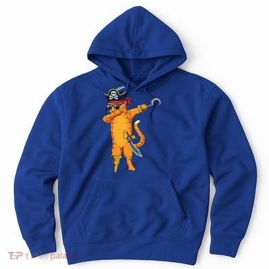 Dabbing Spooky Pirate Cat Halloween Costume Great Gift Hoodie