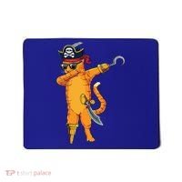 Dabbing Spooky Pirate Cat Halloween Costume Great Gift Mousepad thumb 0