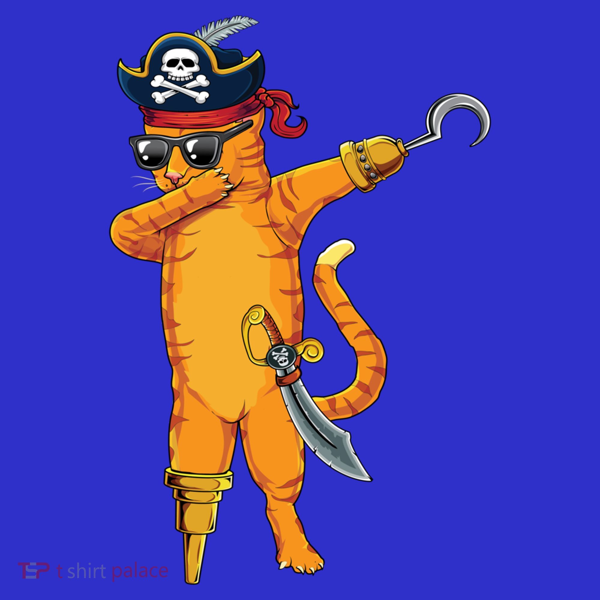 Dabbing Spooky Pirate Cat Halloween Costume Great Gift Baby Bodysuit