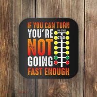 Dragster Saying Race car Driver Skill Drag Racing  Coaster thumb 0