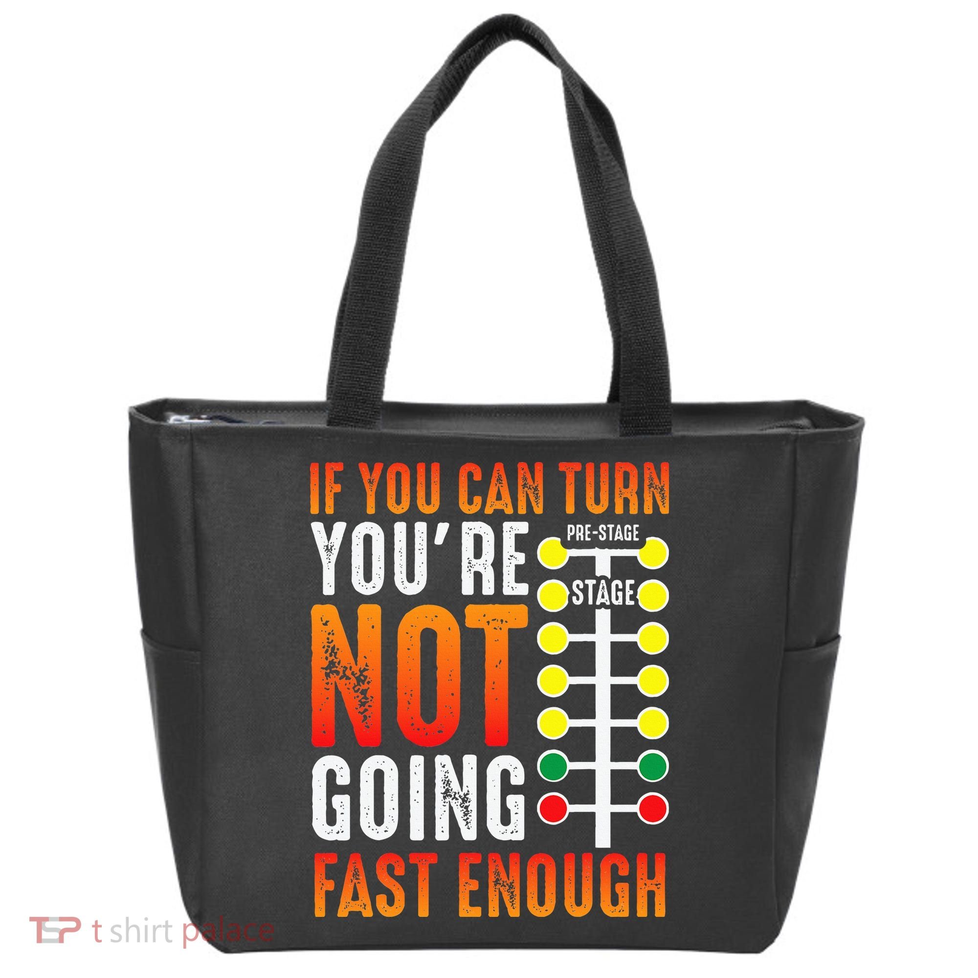 Dragster Saying Race car Driver Skill Drag Racing  Tote Bag