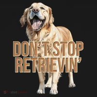 DonT Stop Retrievin Funny Golden Retriever USA-Made Doggie Bandana thumb 2