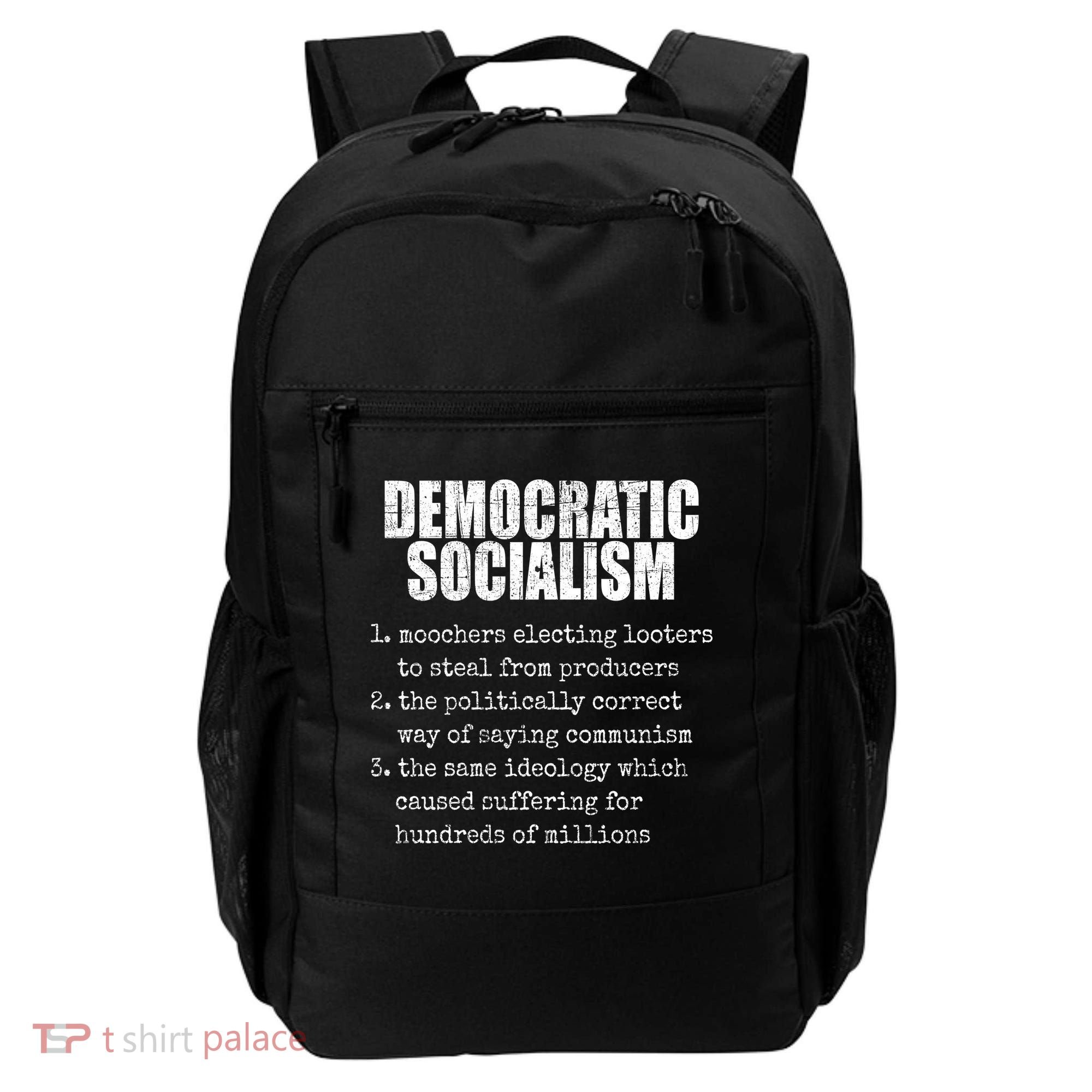Democratic Socialism Republican Politcal Backpack