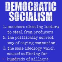 Democratic Socialism Republican Politcal Apron thumb 3