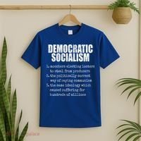 Democratic Socialism Republican Politcal T-Shirt thumb 2
