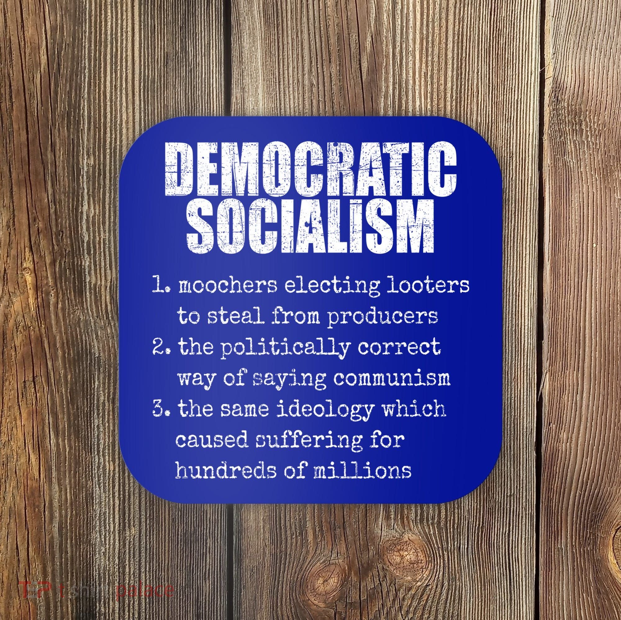 Democratic Socialism Republican Politcal Coaster