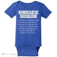 Democratic Socialism Republican Politcal Baby Bodysuit thumb 0