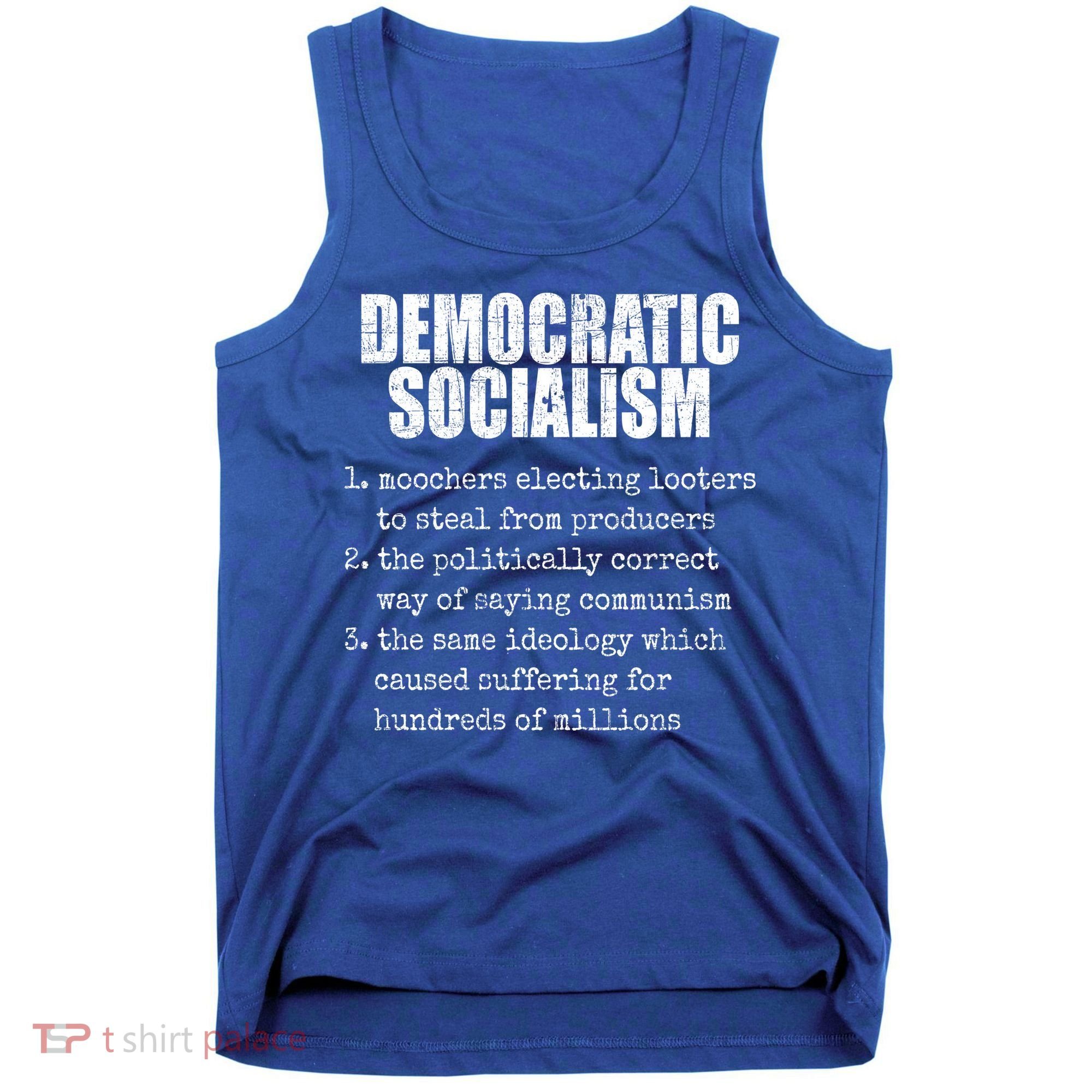 Democratic Socialism Republican Politcal Tank Top