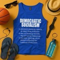 Democratic Socialism Republican Politcal Tank Top thumb 4