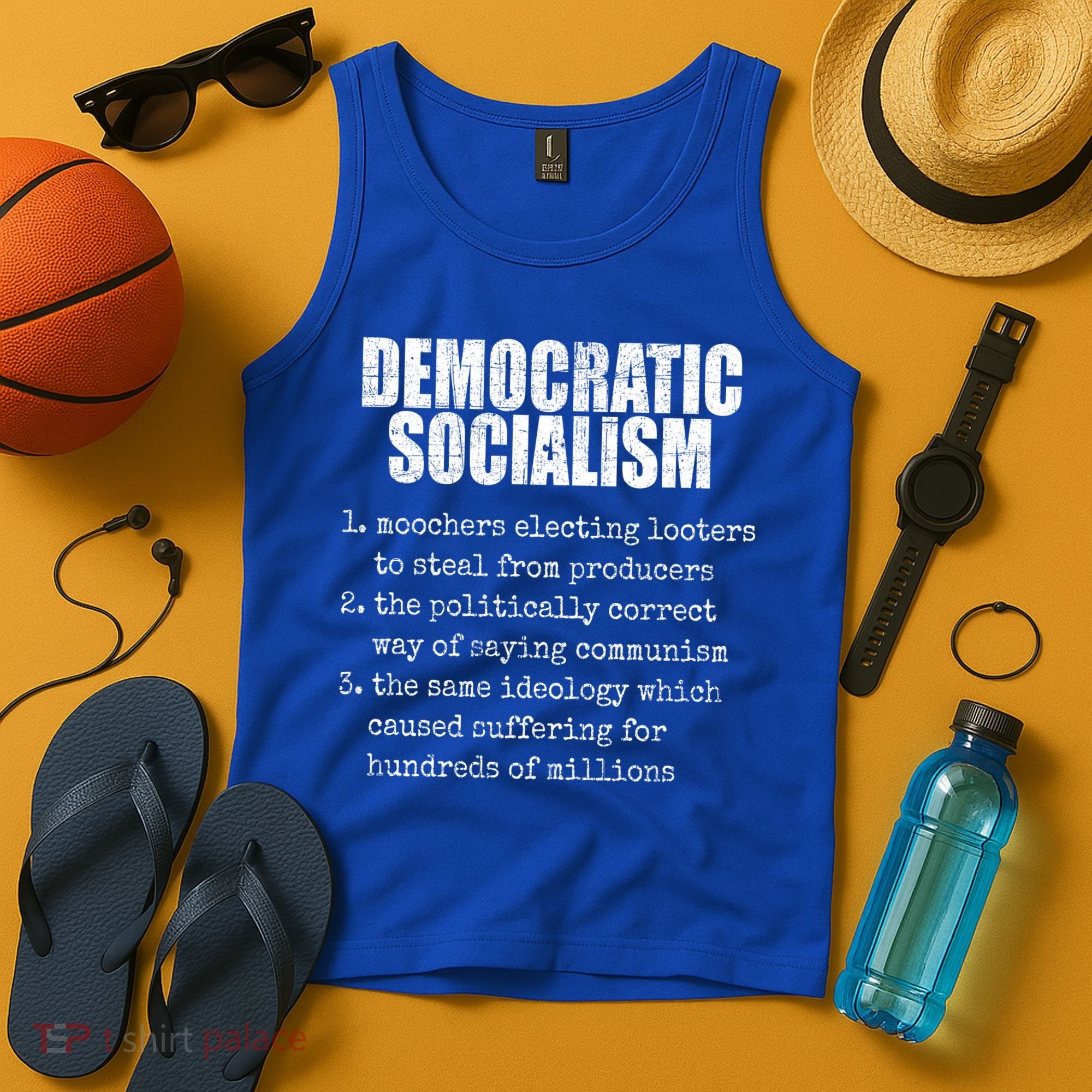 Democratic Socialism Republican Politcal Tank Top