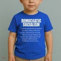 Democratic Socialism Republican Politcal Toddler T-Shirt thumb 2