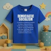 Democratic Socialism Republican Politcal Toddler T-Shirt thumb 3