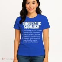 Democratic Socialism Republican Politcal Women's T-Shirt thumb 4