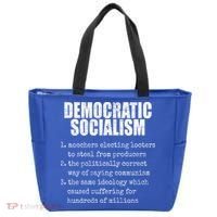 Democratic Socialism Republican Politcal Tote Bag thumb 0