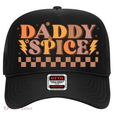 Daddy Spice Retro Checkered Thanksgiving Family Matching Dad Gift Hat