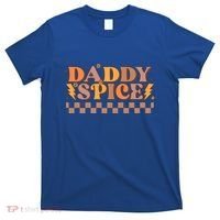 Daddy Spice Retro Checkered Thanksgiving Family Matching Dad Gift T-Shirt thumb 0
