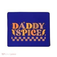 Daddy Spice Retro Checkered Thanksgiving Family Matching Dad Gift Mousepad thumb 0