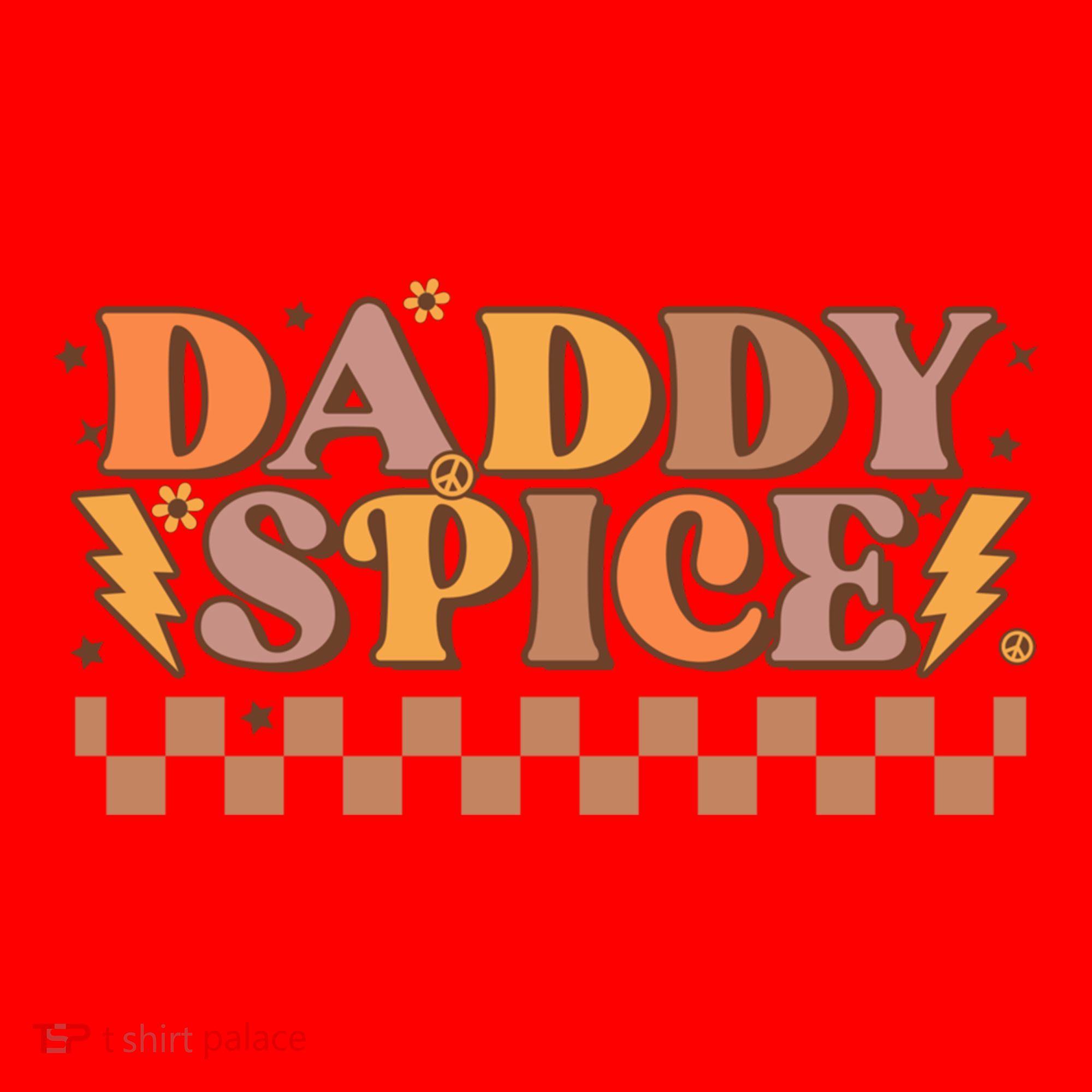 Daddy Spice Retro Checkered Thanksgiving Family Matching Dad Gift Santa Hat