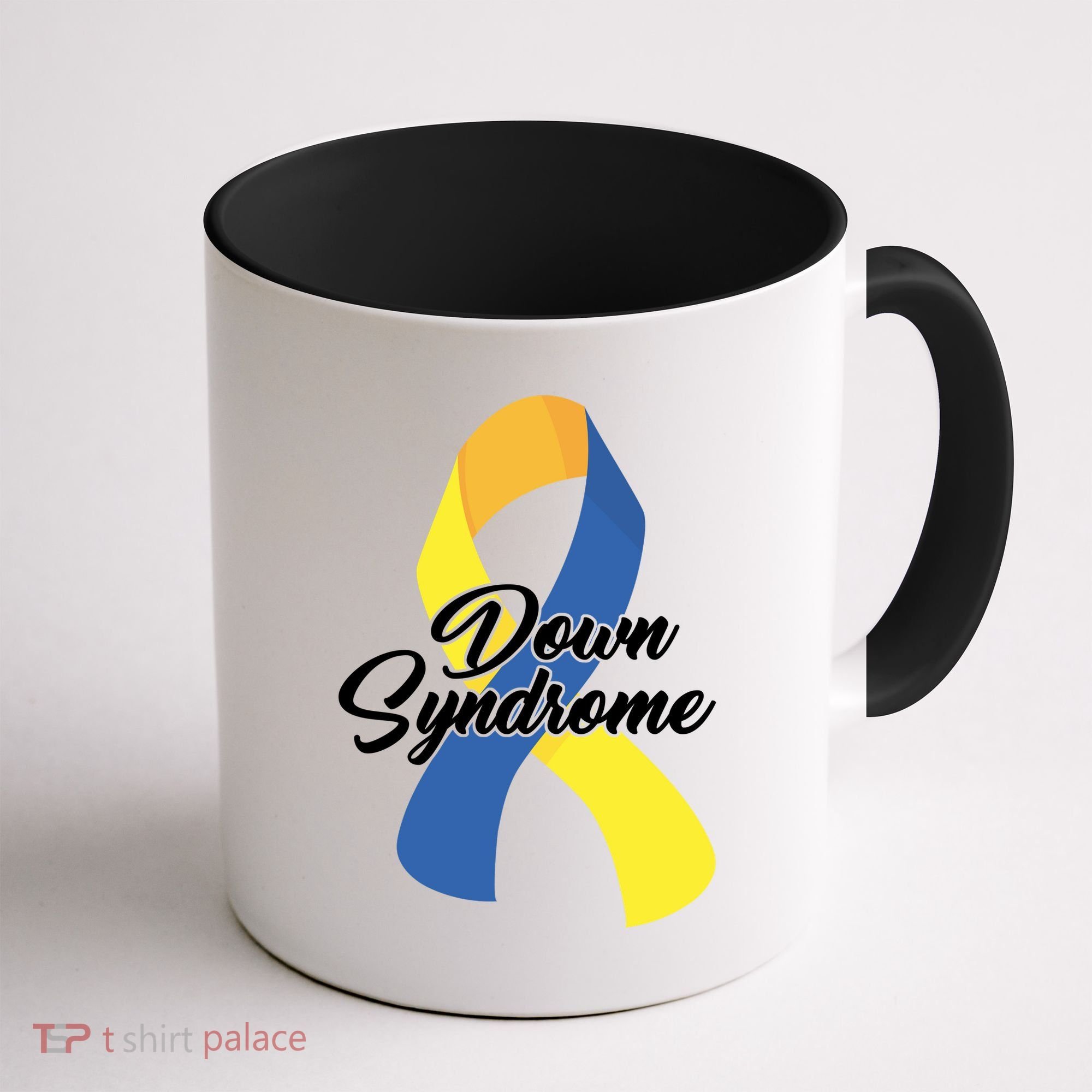 Down Syndrome Ribbon Awareness Coffee Mug
