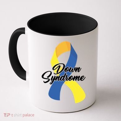 Down Syndrome Ribbon Awareness Coffee Mug