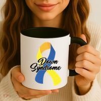 Down Syndrome Ribbon Awareness Coffee Mug thumb 3