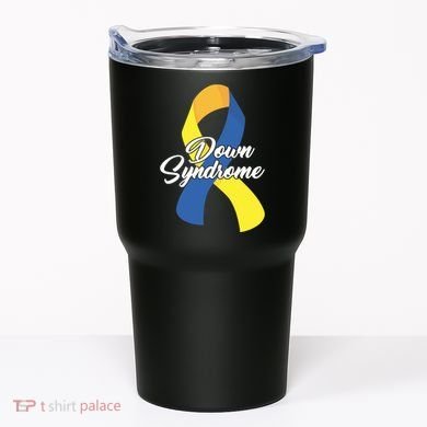 Down Syndrome Ribbon Awareness Tumbler
