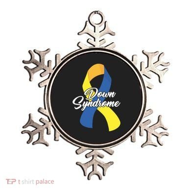 Down Syndrome Ribbon Awareness Ornament