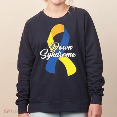 Down Syndrome Ribbon Awareness Women's Sweatshirt