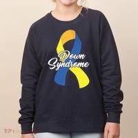 Down Syndrome Ribbon Awareness Women's Sweatshirt thumb 0
