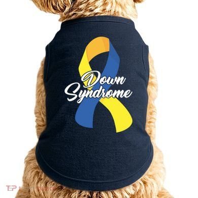 Down Syndrome Ribbon Awareness Doggie Tank