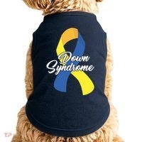 Down Syndrome Ribbon Awareness Doggie Tank thumb 0