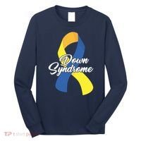 Down Syndrome Ribbon Awareness Long Sleeve Shirt thumb 0