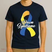 Down Syndrome Ribbon Awareness T-Shirt thumb 3