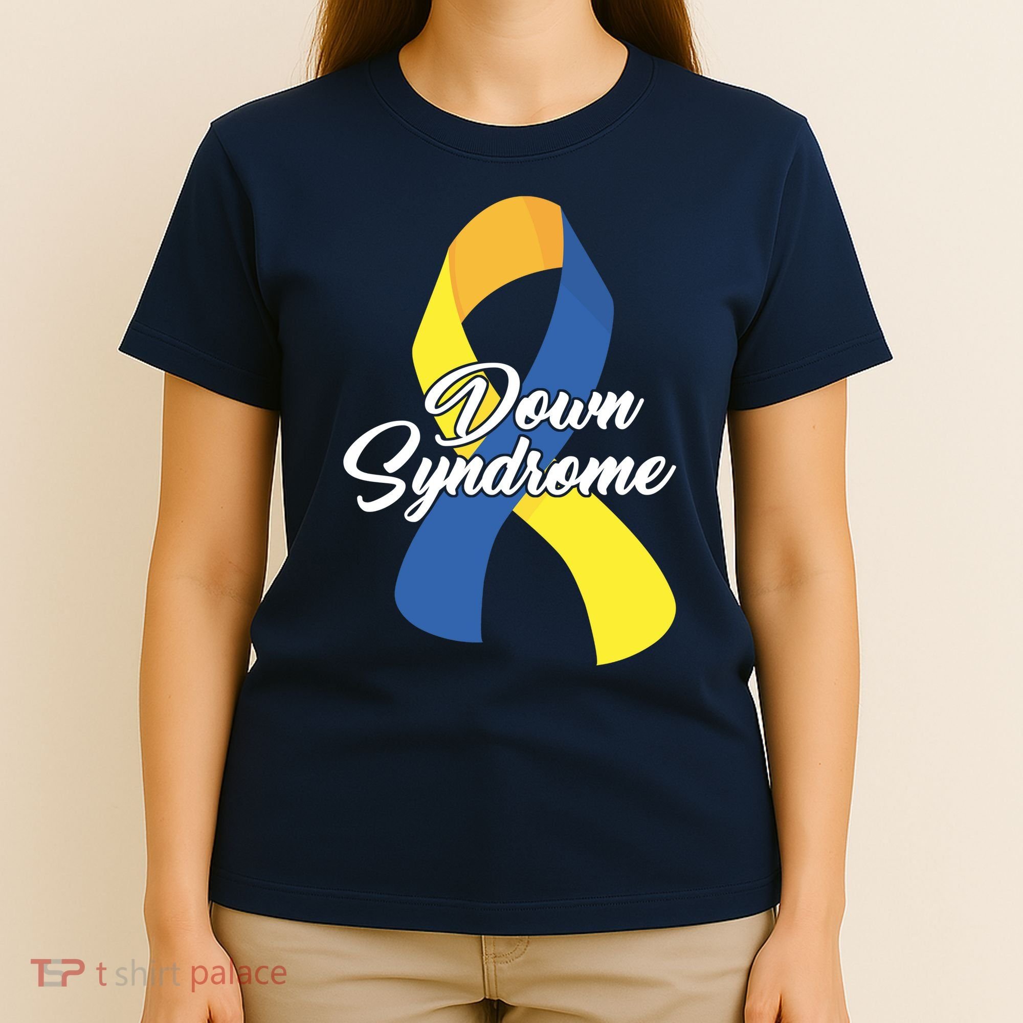 Down Syndrome Ribbon Awareness T-Shirt