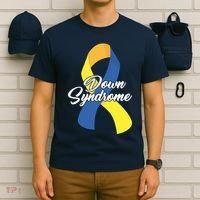 Down Syndrome Ribbon Awareness T-Shirt thumb 6