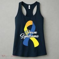 Down Syndrome Ribbon Awareness Women's Tank Top thumb 3