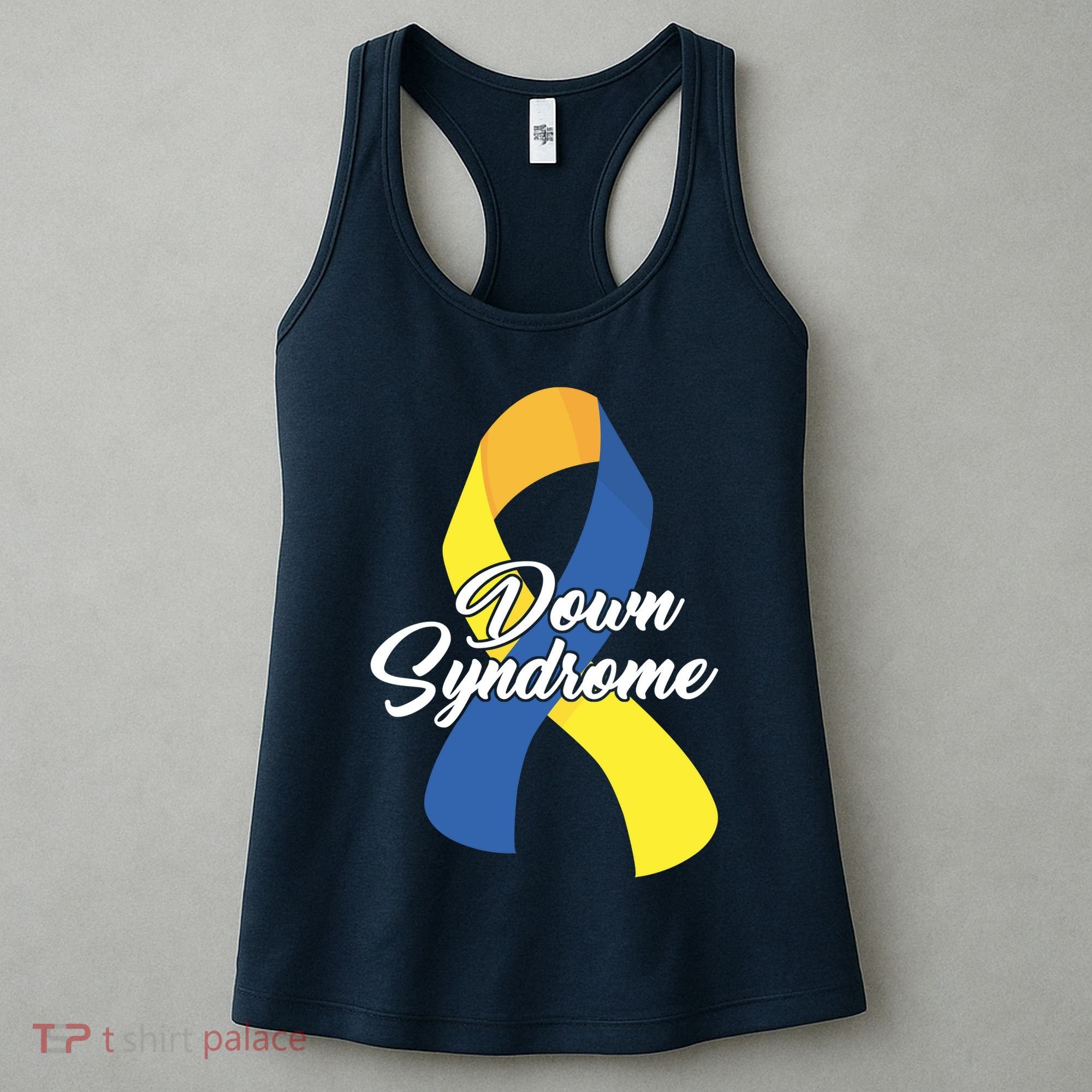 Down Syndrome Ribbon Awareness Women's Tank Top