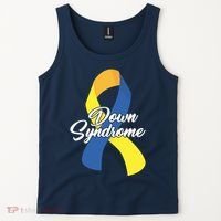 Down Syndrome Ribbon Awareness Tank Top thumb 2