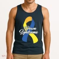 Down Syndrome Ribbon Awareness Tank Top thumb 3
