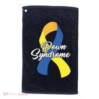 Down Syndrome Ribbon Awareness Golf Towel thumb 0