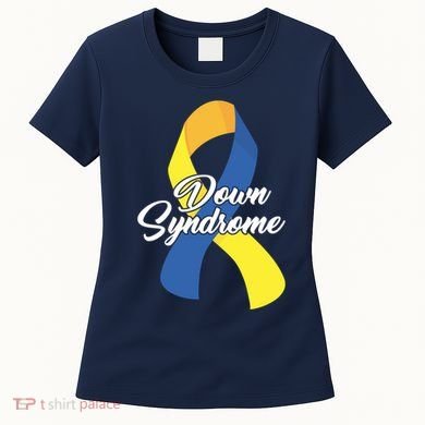 Down Syndrome Ribbon Awareness Women's T-Shirt