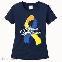 Down Syndrome Ribbon Awareness Women's T-Shirt thumb 0