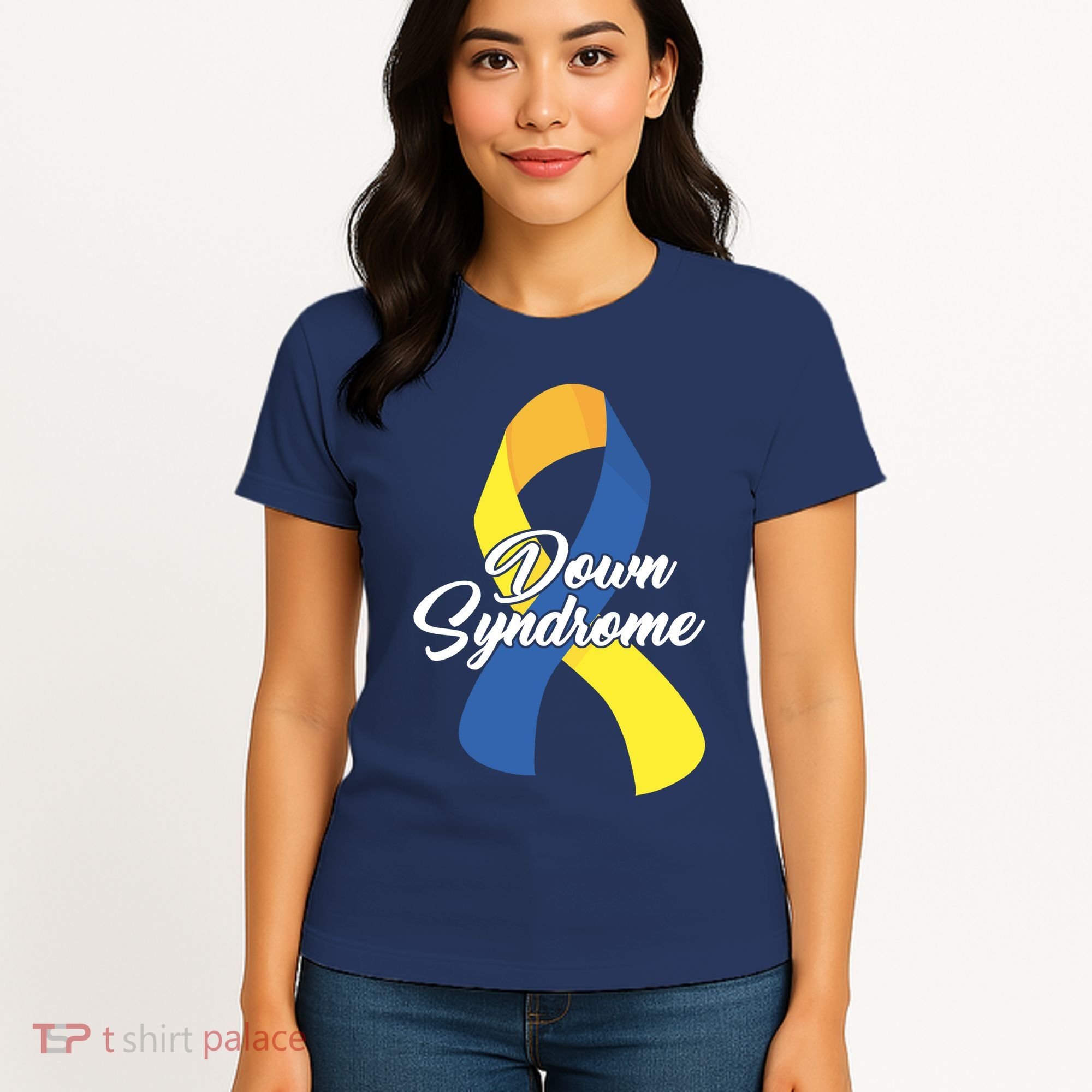 Down Syndrome Ribbon Awareness Women's T-Shirt