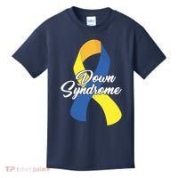 Down Syndrome Ribbon Awareness Kids T-Shirt thumb 0