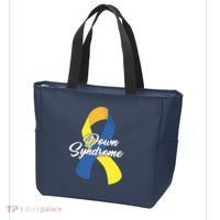 Down Syndrome Ribbon Awareness Tote Bag thumb 3