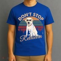 Dont Stop Retrievin Yellow Lab Gift Retro Vintage Meaningful Gift T-Shirt thumb 3