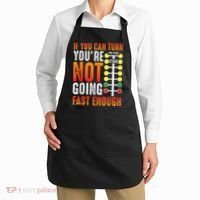 Dragster Saying Race Car Driver Skill Drag Racing Apron thumb 2