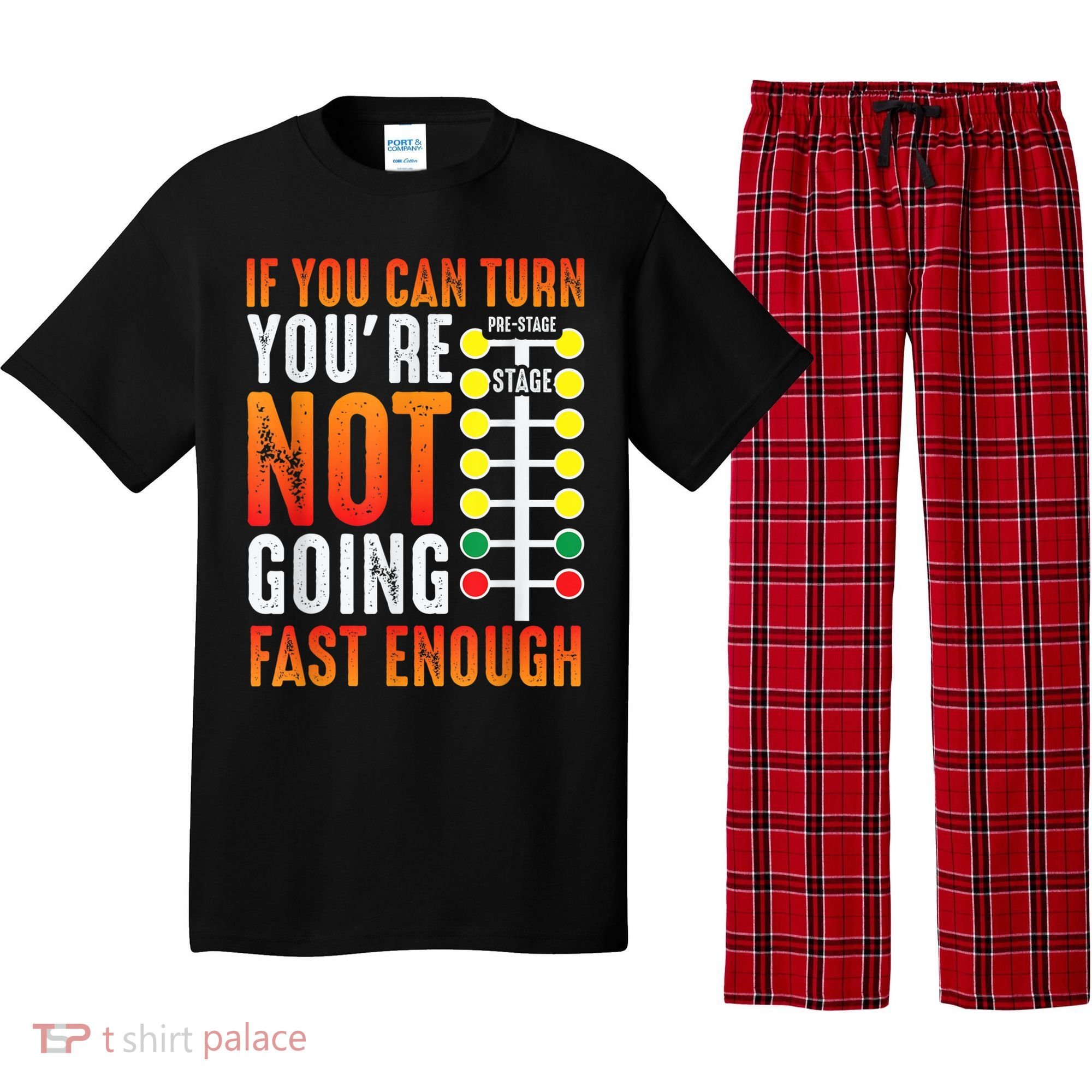 Dragster Saying Race Car Driver Skill Drag Racing Pajama Set
